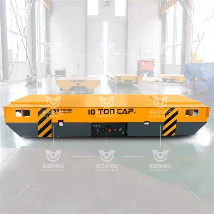 Heavy Duty Electric Trackless Flat Car